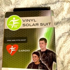 Vinyl solar suit for exercise